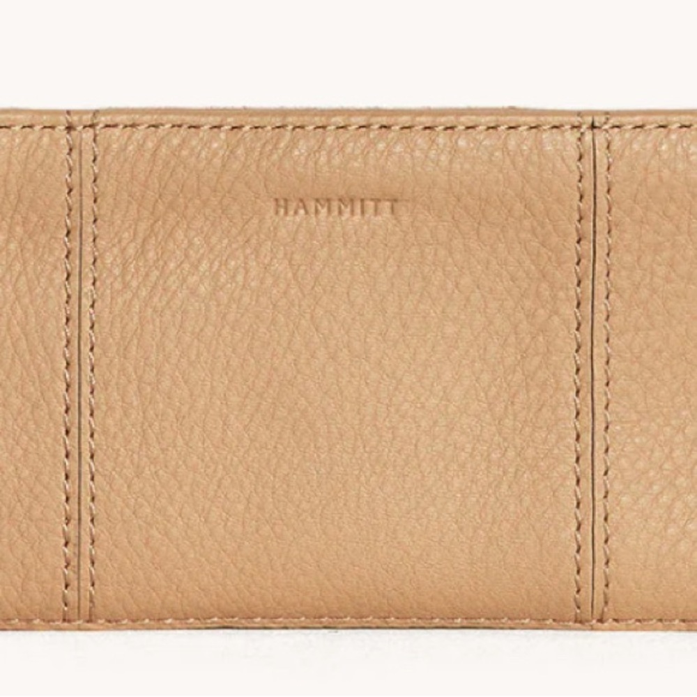 Hammitt Beige Leather Wallet